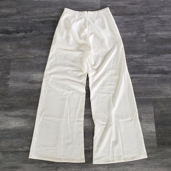 White Classic UNIQ High Waisted Pant - Picture 2 of 5